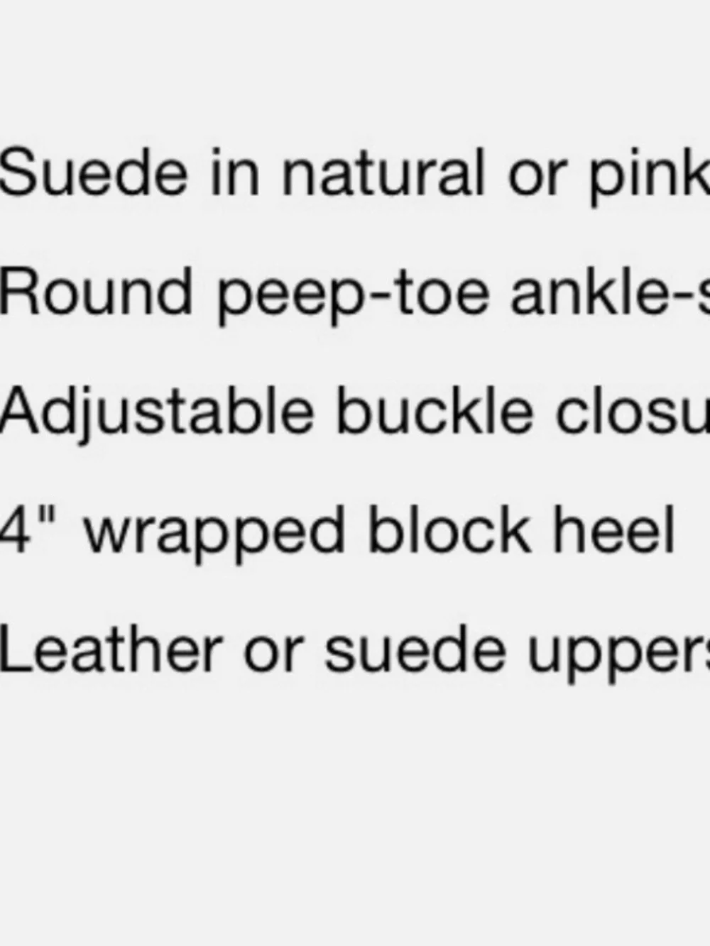 Nine West Quilty cone heels ankle strap suede sandals mules womens 9 nude boho - Picture 3 of 13